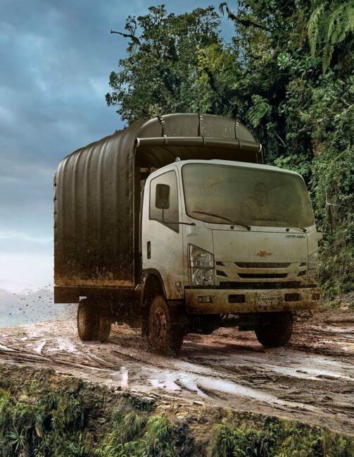 Renueva tu bus con las alternativas y beneficios de Chevrolet NPS 4x4 para las trochas de Colombia